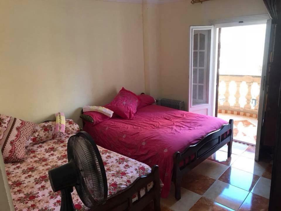Cozy New 2 Bd Amazing Beach View Next To Hilton Hotel Family Only !العائلات فقط Alexandrië Buitenkant foto