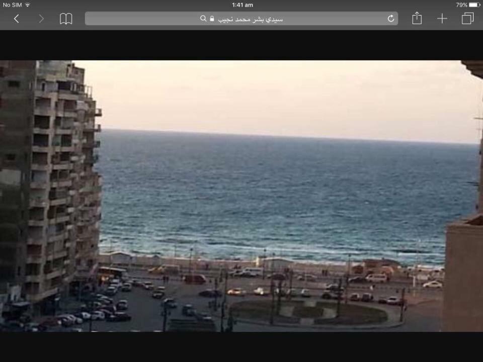 Cozy New 2 Bd Amazing Beach View Next To Hilton Hotel Family Only !العائلات فقط Alexandrië Buitenkant foto